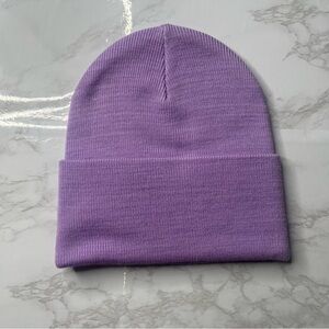 Purple H&M beanie